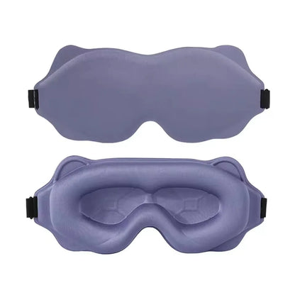 Sleep Eye Mask Weighted for Side Sleeper Men Women 3D Contoured Sleeping Mask No Eye Pressure 100% Blockout Soft Comfortable Eye