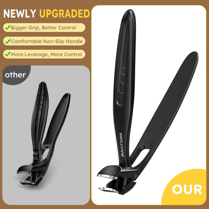 Nail Clippers for Seniors, Long Handled Toenail Clippers for Thick Toenails