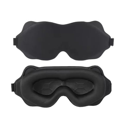 Sleep Eye Mask Weighted for Side Sleeper Men Women 3D Contoured Sleeping Mask No Eye Pressure 100% Blockout Soft Comfortable Eye