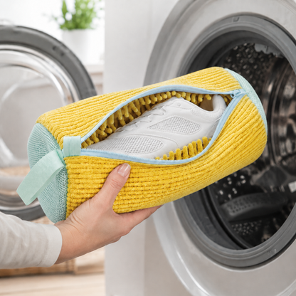 SoleSaver™ Sneaker Wash Bag 2.0 — Machine-Wash Kicks Without the Racket