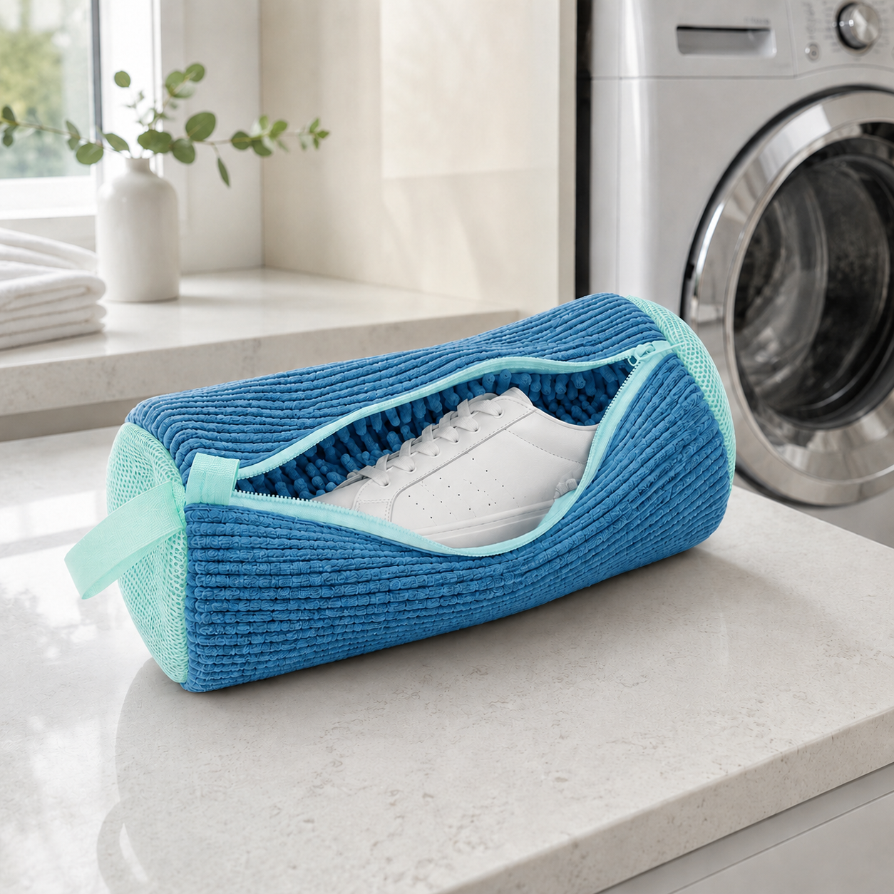 SoleSaver™ Sneaker Wash Bag 2.0 — Machine-Wash Kicks Without the Racket