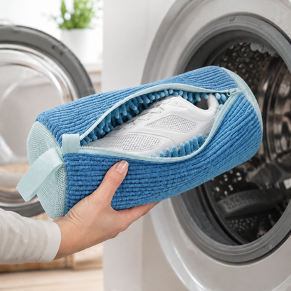 SoleSaver™ Sneaker Wash Bag 2.0 — Machine-Wash Kicks Without the Racket
