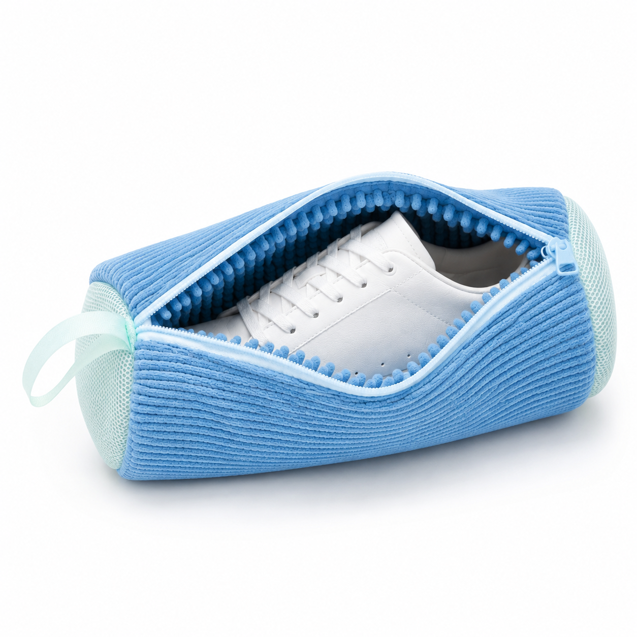 SoleSaver™ Sneaker Wash Bag 2.0 — Machine-Wash Kicks Without the Racket