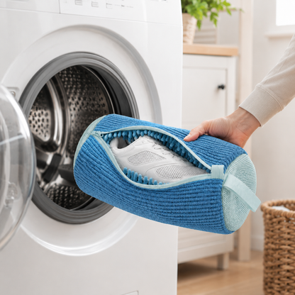 SoleSaver™ Sneaker Wash Bag 2.0 — Machine-Wash Kicks Without the Racket