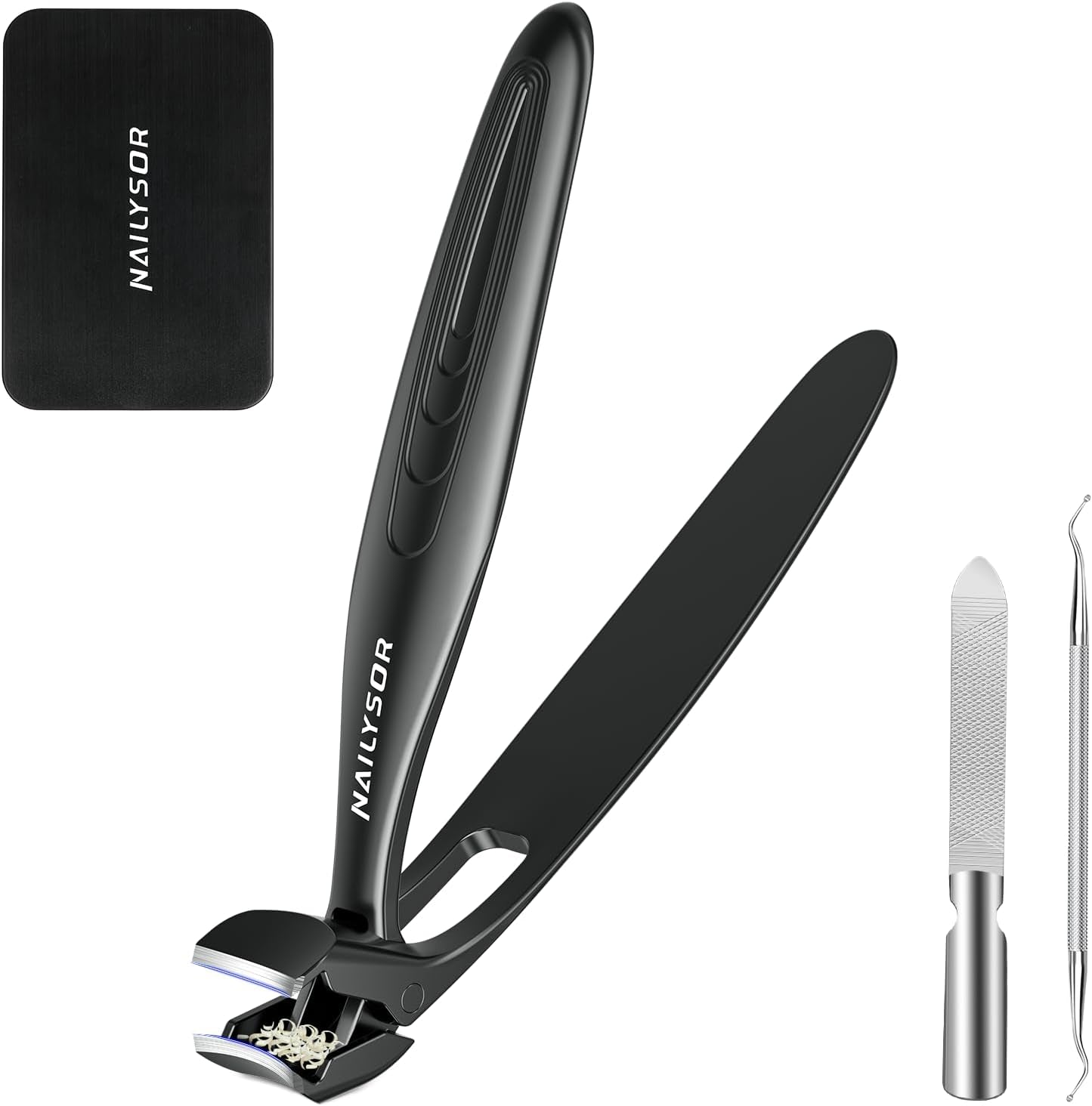 Nail Clippers for Seniors, Long Handled Toenail Clippers for Thick Toenails