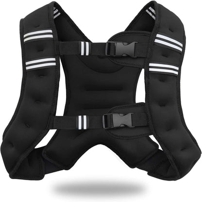 Weighted Vest for Men & Women, 11Lbs/18Lbs Rucking Vest