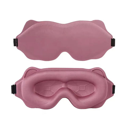Sleep Eye Mask Weighted for Side Sleeper Men Women 3D Contoured Sleeping Mask No Eye Pressure 100% Blockout Soft Comfortable Eye